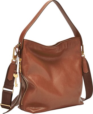 Buyr.com | Satchels | Fossil Women's Parker Eco Leather Satchel Purse  Handbag, Brown Embroidery (Model: ZB1743058)