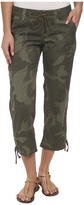 Thumbnail for your product : UNIONBAY Camelia Ruched Camo Crop