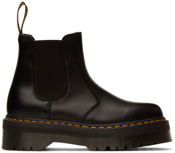 dr martens burgundy 2976 zip chelsea boots