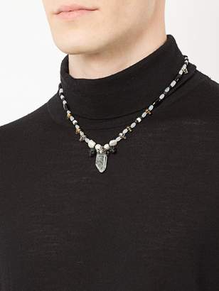 Alexander McQueen rock crystal necklcae