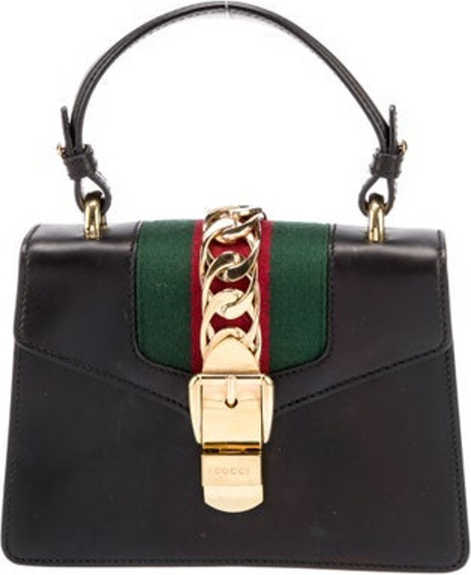 Gucci Mini Sylvie Top Handle Bag - ShopStyle