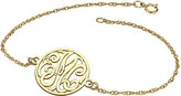 Thumbnail for your product : Fine Jewelry Personalized 10K Gold 20mm Monogram Bracelet