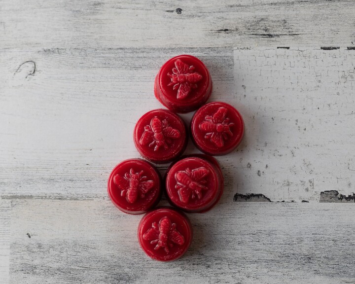 6 Piece Harvest Apple Candle Melts | Wedding Shower Favors Baby Wax Tarts