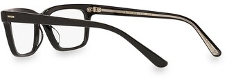 Oliver Peoples The Row 52MM Rectangular Clear Lens Glasses