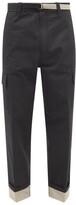 Thumbnail for your product : Craig Green Turn-up Cuff Ripstop-cotton Cargo Trousers - Black