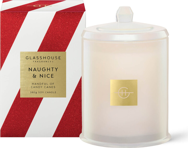 Glasshouse Fragrances Exclusive Sugar Coated Naughty and Nice Candle