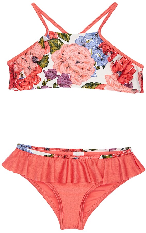 Zimmermann Poppy Butterfly Bandeau Bikini - ShopStyle Girls' Swimwear
