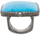 Thumbnail for your product : Loree Rodkin turquoise & diamond ring