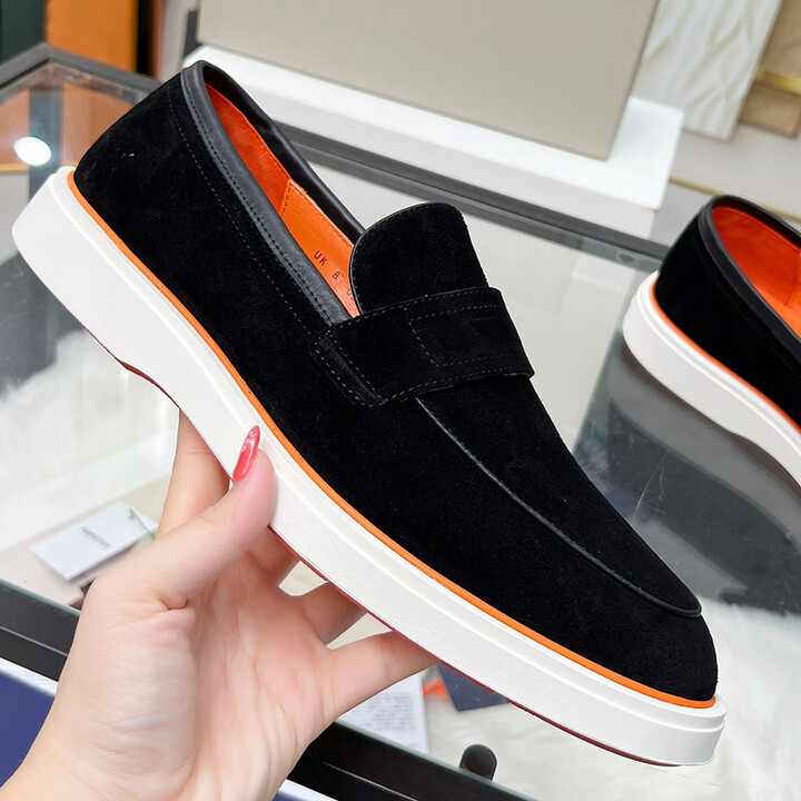 Mae New four seasons casual soft sports luxury high-quality genuine leather shoes