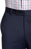 Thumbnail for your product : Ted Baker Jarret Blue Screen Check Wool Trousers