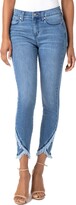 Thumbnail for your product : Liverpool Abby Scallop Hem Crop Skinny Jeans