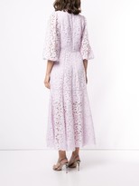 Thumbnail for your product : Jonathan Simkhai Lace-Panelled Midi Dress