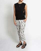 Thumbnail for your product : A.L.C. Jones Drawstring Printed Pants