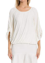 Thumbnail for your product : Max Studio linen cotton jersey top