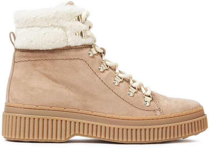 tods shearling boots