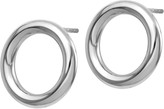 Thumbnail for your product : 14K Gold Polished Petite Circle Post Earrings