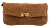 Thumbnail for your product : Lanvin Suede Pop Clutch