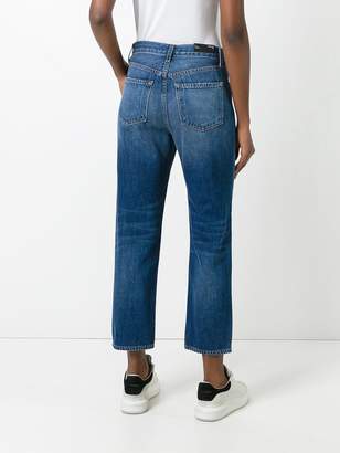 J Brand straight cropped jeans