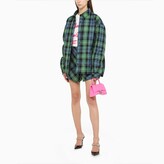 Thumbnail for your product : philosophy Green and light blue checked jacket