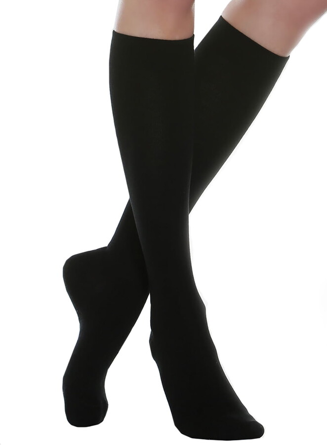MAXAR Unisex Rejuvenating Compression Support Socks (20-22 mmHg), Knee High: MUS-415
