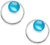Thumbnail for your product : Ippolita 925 Wonderland Circle Frame Post Earrings, Bright Blue
