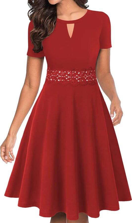 Wedding Guest Dress Red | Shop the world's largest collection of 