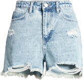 Thumbnail for your product : BP Ripped Nonstretch Denim Cutoff Shorts