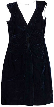 Prada blue Velvet Dresses