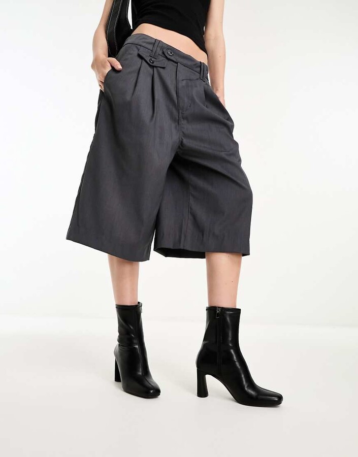 bershka heeled boots