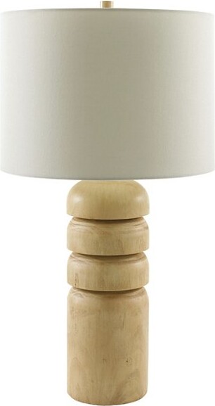 Surya Simeon Table Lamp in Brown