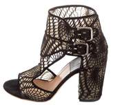 Thumbnail for your product : Laurence Dacade Lace Buckle Sandals Black Lace Buckle Sandals