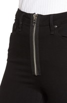 Thumbnail for your product : Good American Good Waist Exposed Zip Skinny Jeans