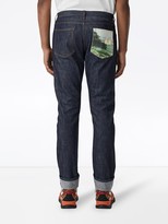 Thumbnail for your product : Burberry Straight Fit Japanese Selvedge Denim Jeans
