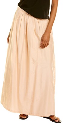 Silk Pleated Maxi Skirt | Shop the world's largest collection of 