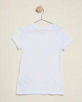 Thumbnail for your product : Calvin Klein Jeans White Printed T-Shirts - Monogram Outline Slim T-Shirt - Teens