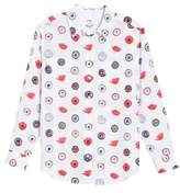 Thumbnail for your product : Equipment Signature Print Silk Shirt