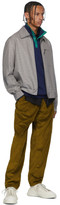Thumbnail for your product : Aimé Leon Dore Aime Dore Navy Terry Half-Button Sweatshirt