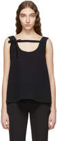 Thumbnail for your product : Prada Black Bow Tank Top