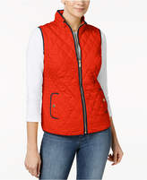 Thumbnail for your product : Charter Club Quilted Zip-Front Vest, Created for Macy's