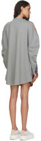 Thumbnail for your product : MM6 MAISON MARGIELA Blue and Grey Fair Isle Dress