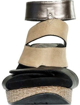 Modzori Olivia Wedge T-Strap Sandal