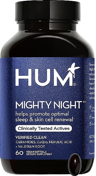 Hum Nutrition Mighty Night Overnight Cell Renewal For Skin & Body