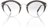 Thumbnail for your product : Miu Miu Black phantos MU 53RS sunglasses