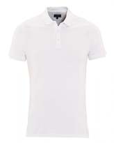 Thumbnail for your product : Armani Jeans Mens Polo Shirt, Plain White Short Sleeve Polo