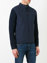 Thumbnail for your product : Z Zegna 2264 contrast sleeve lightweight jacket