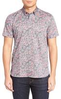 Thumbnail for your product : Ted Baker Kryko Extra Slim Fit Print Sport Shirt