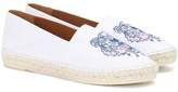 Kenzo Embroidered espadrilles 