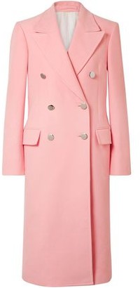 calvin klein double breasted cape coat