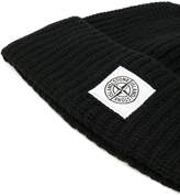 Thumbnail for your product : Stone Island ribbed knitted beanie
