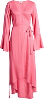 Thumbnail for your product : Billabong Flair Fare Long Sleeve Maxi Wrap Dress